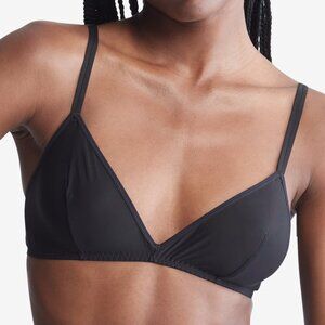#1482 Calvin Klein Sheer Marquisette Unlined Triangle Bra